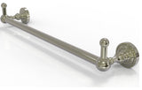 Dottingham 30" Towel Bar with Integrated Hooks, Polished Nickel