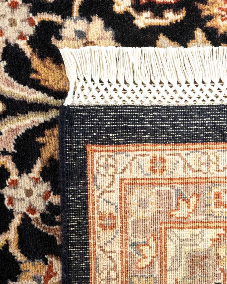 Mogul, One-of-a-Kind Hand-Knotted Area Rug Black, 5' 10 x 10' 3