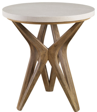 Uttermost Marnie Limestone Side Table