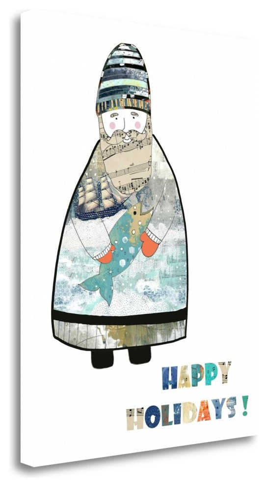 "Sailor" By Sarah Ogren, Giclee Print on Gallery Wrap Canvas, Ready to Hang