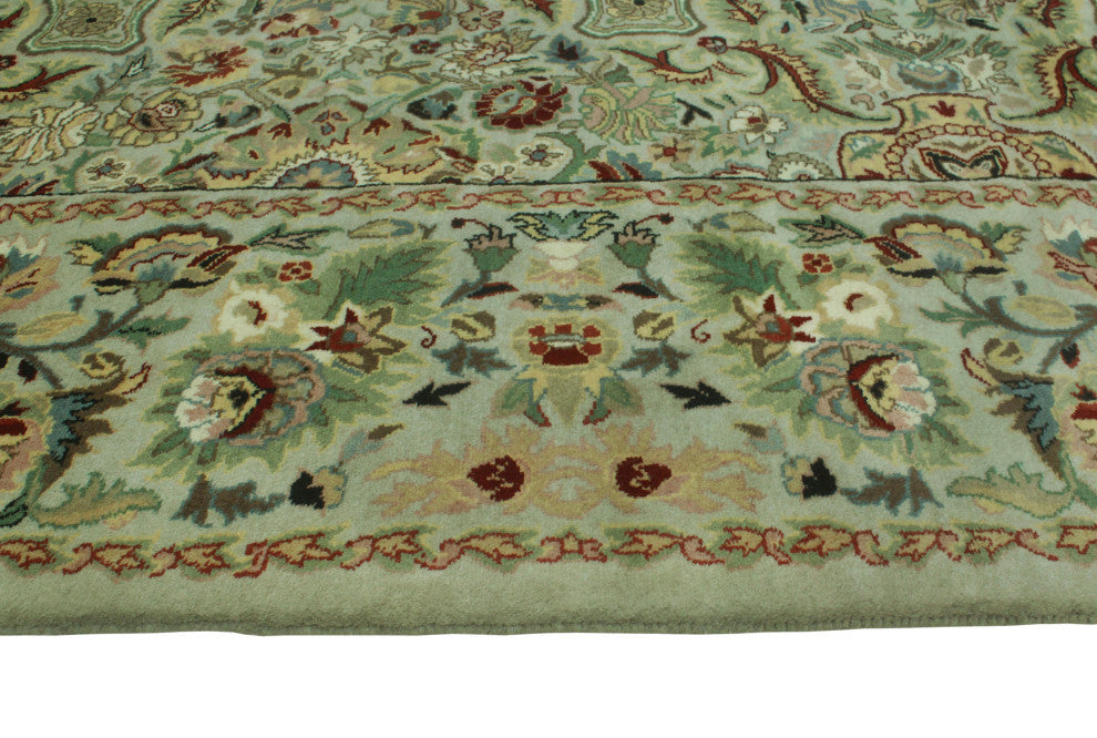 Pak-Persian Mandisa Gray/Gold Rug, 8'2x10'1