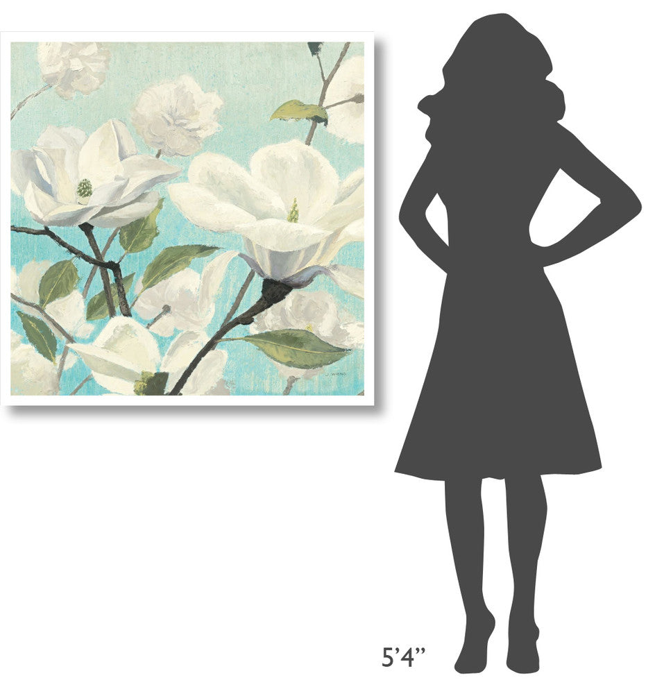 "Southern Blossoms II Square" Digital Paper Print by James Wiens, 38"x38"