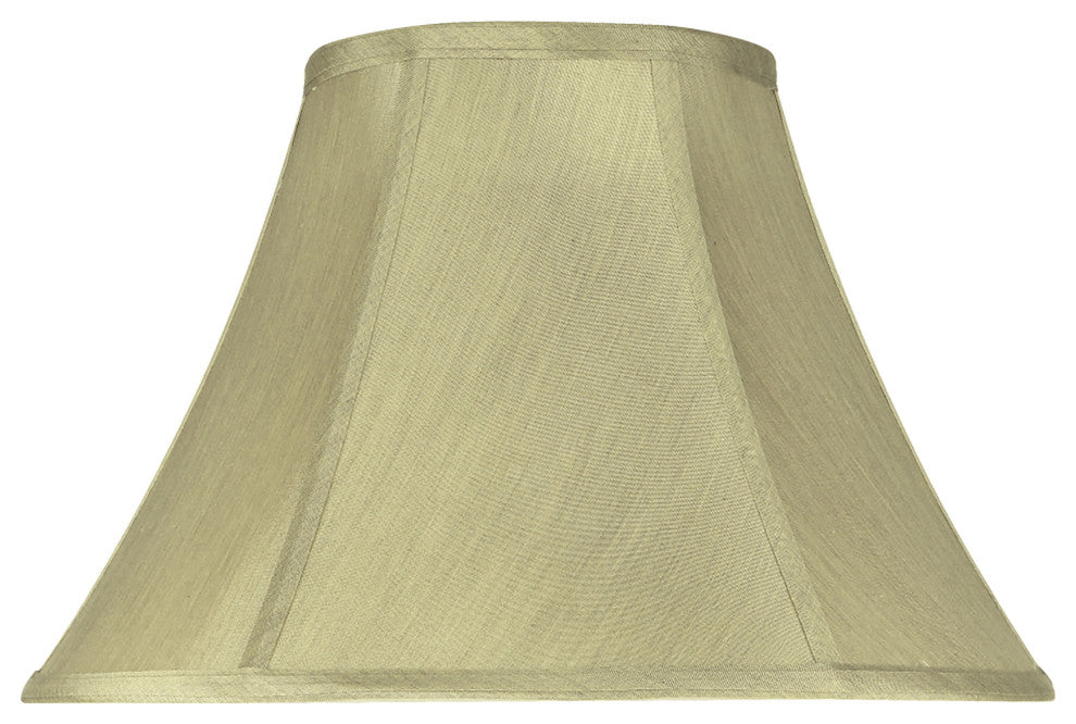 58002 Bell Shape UNO Construction Lamp Shade in Beige, 13" Wide, 6"x13"x9"