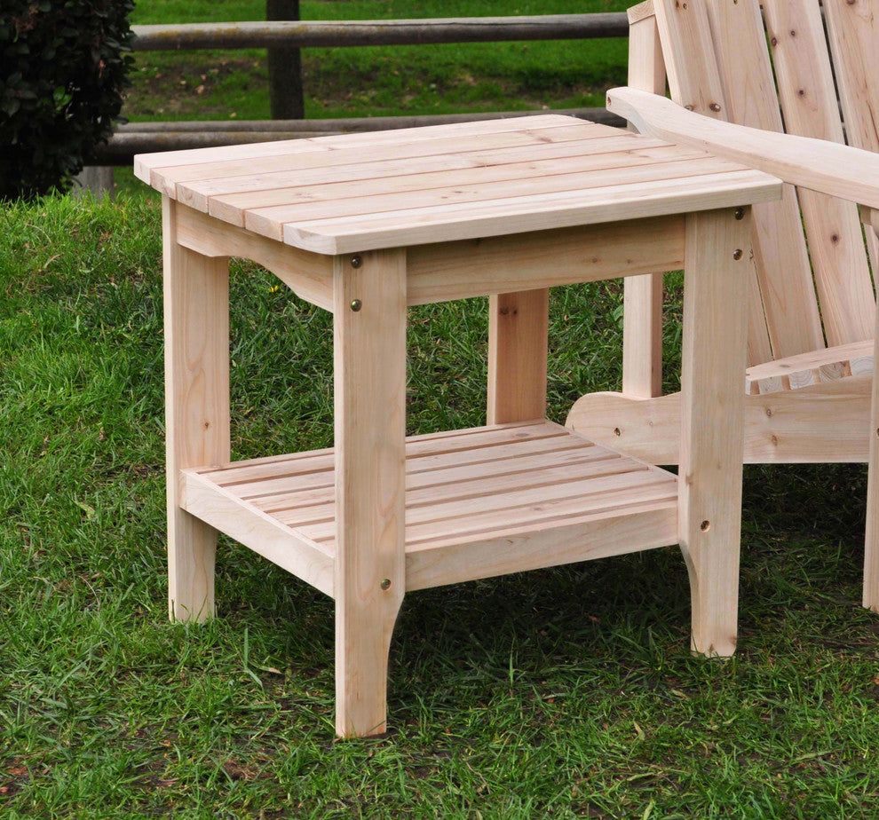 Rectangular Side Table, Natural, Large