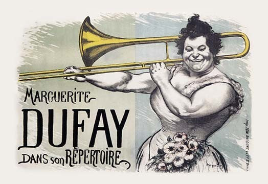 Dufay Hornblower - Fine Art Giclee Print 24" x 36"