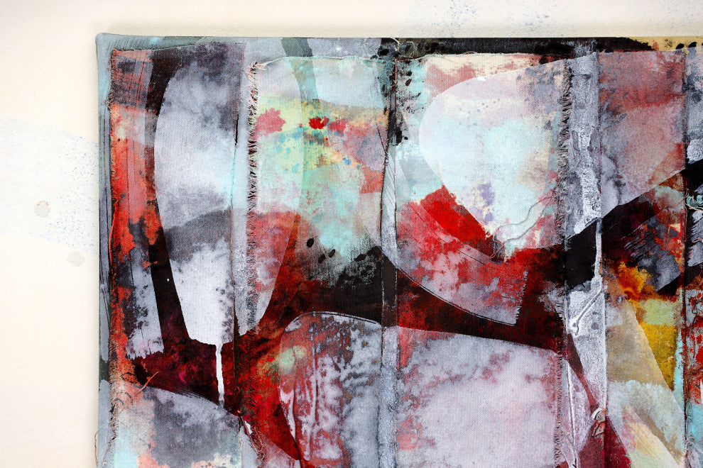 Contemporary Acrylic on Canvas, Original abstract painting, ready to hang