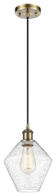 Innovations 516-1P-AB-G654-8 1-Light Mini Pendant, Antique Brass