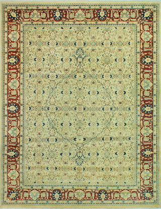 Pak-Persian Desiree Beige/Dark Brown Rug, 8'10x12'0