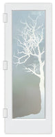 Interior Prehung Door or Interior Slab Door - Winter Tree - Primed - 28" x...