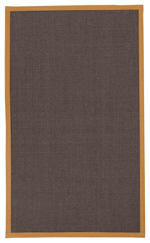 Natural Area Rugs Big Sur Custom Sisal Rug, 9' x 12', Khaki Border