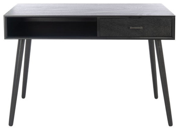 Safavieh Remy 1 Drawer Writing Desk, Black