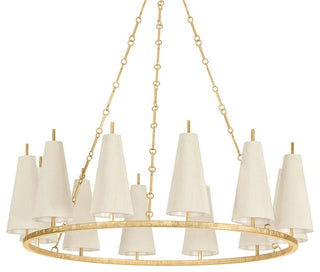 Corbett Lighting 480-42 Tirana 12 Light 42"W Ring Chandelier - Vintage Gold
