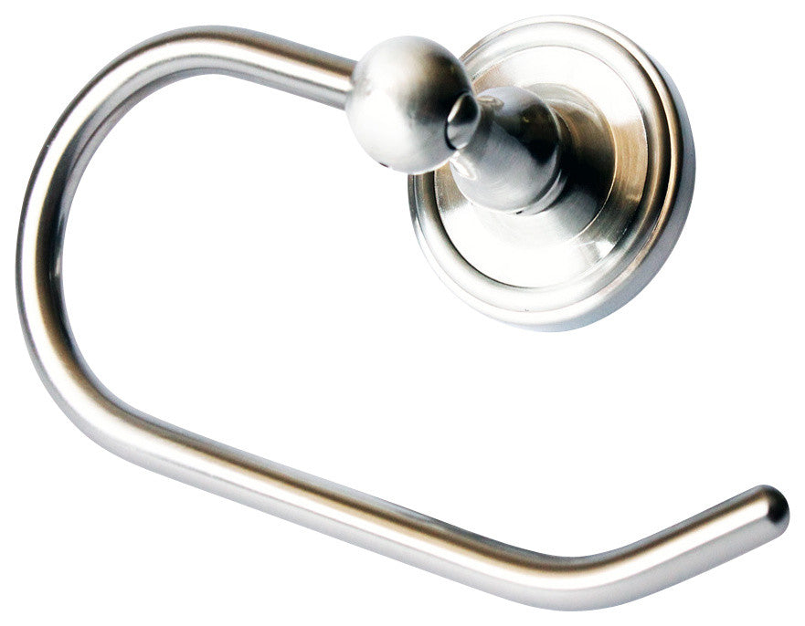 Midtown Euro Tissue Holder, Satin Nickel