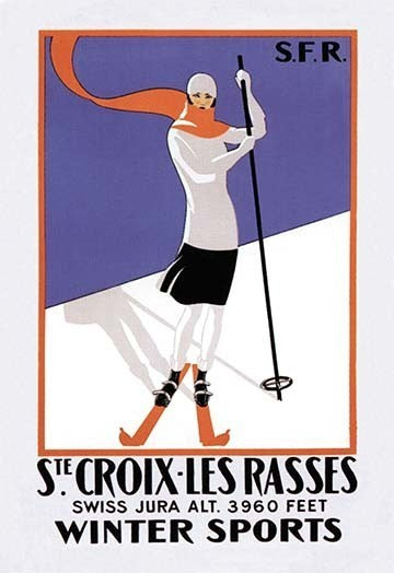 Ste. Croix - Les Rasses - Gallery Wrapped Canvas Art 28" x 42"