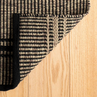 Dash & Albert Malta Camel Handwoven Wool Rug, Black, 8' x 10'