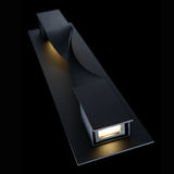 Twist LED Outdoor Wall-Light 3000K, Black