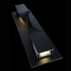 Twist LED Outdoor Wall-Light 3000K, Black