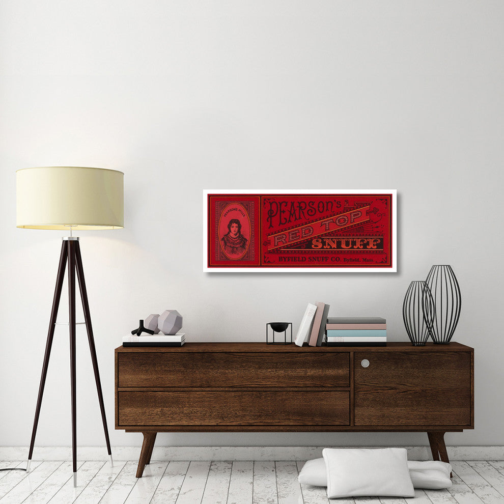 "Pearson's Red Top Snuff" Digital Paper Print by Retrolabel, 46"x20"
