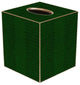 TB2620 - Green Crock Tissue Box Cover