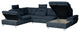 MADEIRA Sectional Sleeper Sofa, Right Corner