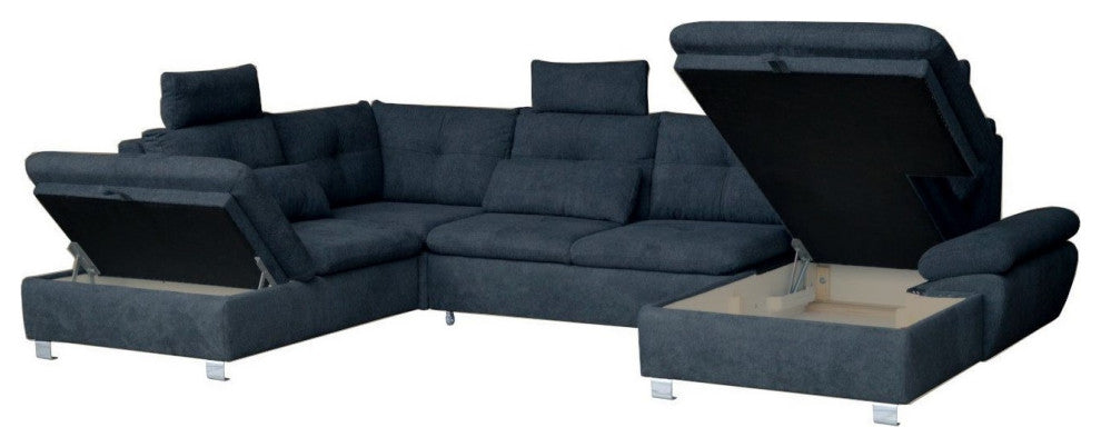 MADEIRA Sectional Sleeper Sofa, Right Corner