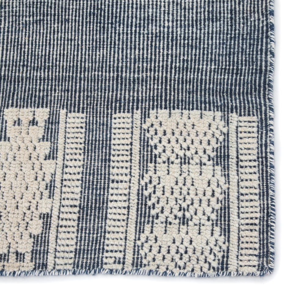 Jaipur Living Torsby Hand-Knotted Tribal Blue/ Ivory Area Rug 12'X15'