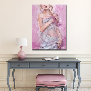 Ready2HangArt 'Nude October' Wrapped Canvas Art, 40"x30"