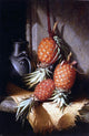 Frederick S Batcheller Pineapples, 18"x27" Gallery Wrapped Canvas Print
