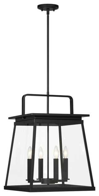 Minka Lavery Isla Vista 4 Light Outdoor Hanging Lantern, Coal