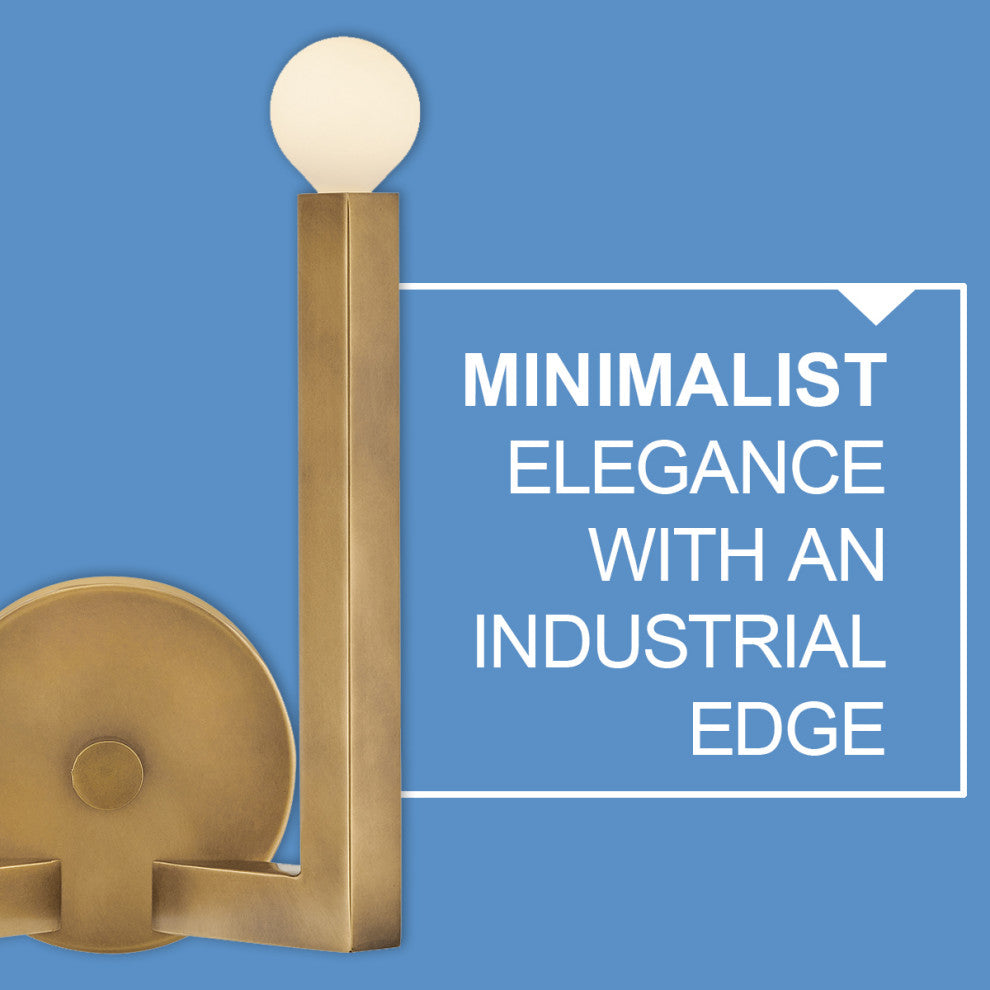 Hinkley Ezra Wall Sconce, Heritage Brass