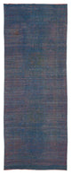 Rug N Carpet - Handwoven Turkish 4' 6" x 11' 8" Contemporary Runner Rug