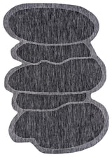 Jasper Modern Rustic Abstract Indoor/Outdoor Shaped Area Rug