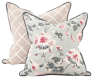 Howard Elliott Madcap Cottage Mirador Morn Indigo 20" x 20" Pillow