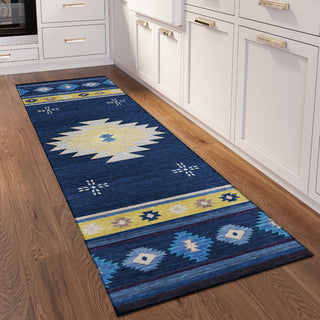 Addison Rugs Sonora ASO34 Blue 2'3"x7'6" Rug
