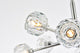 8 Light Pendant, Chrome