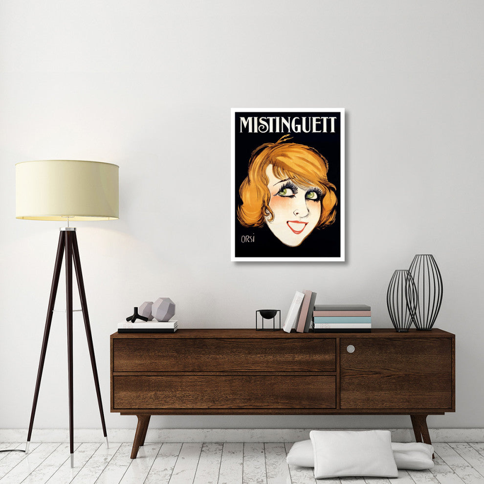 "Mistinguett" Digital Paper Print by Orsi, 28"x38"