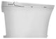 Fine Fixtures Modern Battery Powered One Piece Toilet Elongated, Touchless
