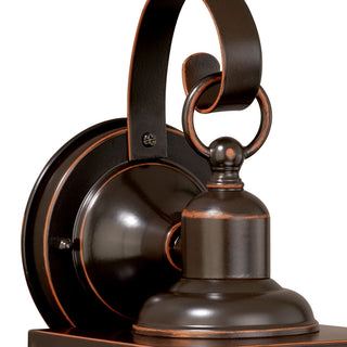 Trail 5" Horse Outdoor Wall Light Burnished Bronze