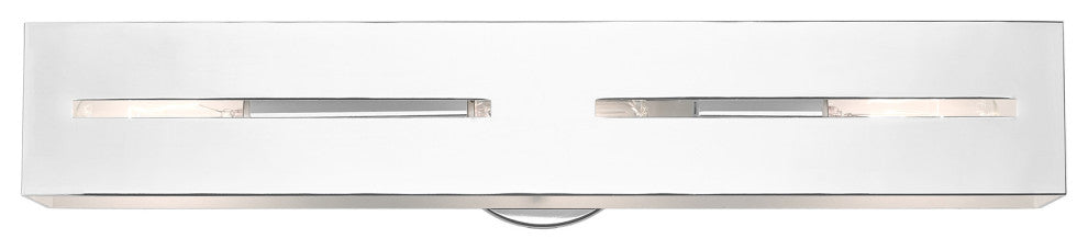 Polished Chrome Urban, Industrial, Vanity Sconce