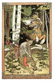 Riding the Wolf- Gallery Wrapped Canvas Art 28" x 42"