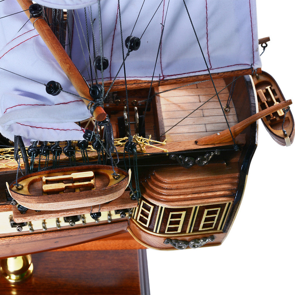 USS Constitution Limited Edition Full Crooked Sails Only 100 Units