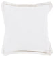 Surya Triple Flange TF-005 20"x20" Pillow Kit, Bright Orange