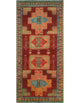 Fine Vintage Distressed Dadbeh Red/Orange Runner, 4'11x10'4