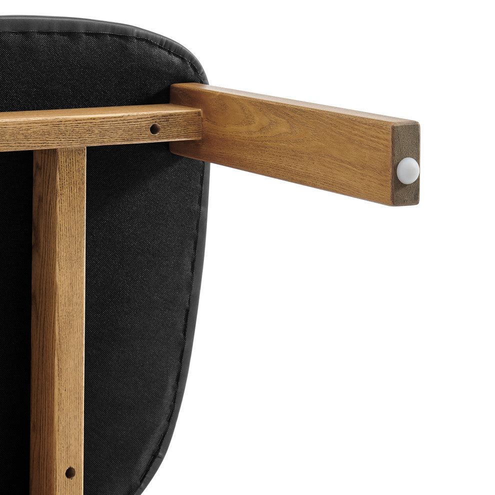 Hailey Dining Side Chair,, Set of 2, Casa Black, Faux Leather