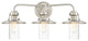 Dover 3-Light Bath, Satin Platinum