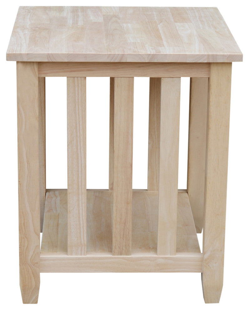 Mission Tall End Table