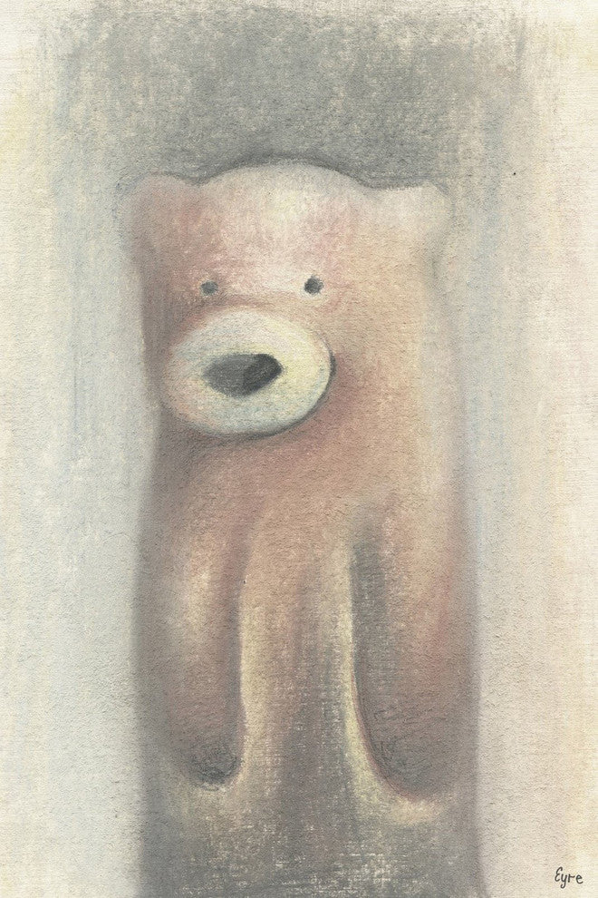 "Mon Ami" Painting Print on Wrapped Canvas, 12"x18"