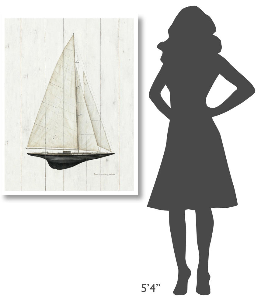 "Salboats II" Digital Paper Print by David Carter Brown, 32"x42"