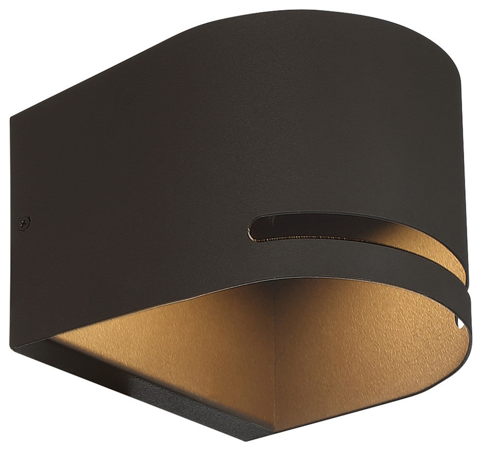 Vivre Outdoor LED Wall Mount, Bronze