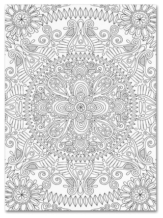 Hello Angel 'Mandala One' Canvas Art, 32x24